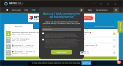 Desktop Screenshot of meczelive.tv